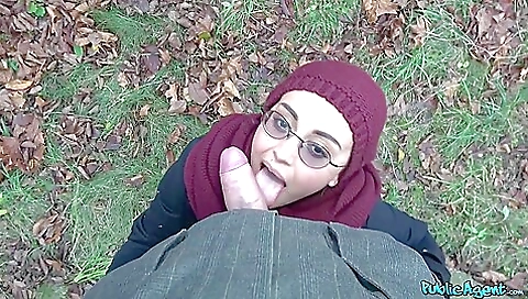 Kinky Brunette With Glasses Sucks Fat Prick For Some Cash Kinky Brunette With Glasses Sucks Fat Prick For Some Cash