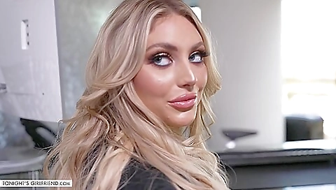 Sexy Kayley Fucks A Big Cock And Gets Cum All Over Her Pretty Face